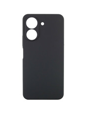 Чохол GETMAN Liquid Silk Full Camera для Xiaomi Redmi 13C/Poco C65 Black Black (6908152473)