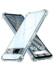 Чохол GETMAN Ease logo посилені кути для Google Pixel 7 Transparent