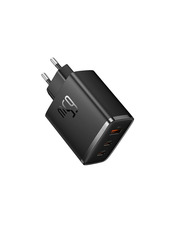 Мережевий зарядний пристрій Baseus Cube Pro 65 Black Відсутній 1 USB-A + 2 USB-C (1 USB-A + 2 USB-C) 65W Black (P10152301113-00)