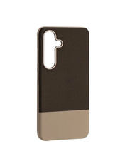 Чохол Leather Case with MagSafe для Samsung S25 Clay