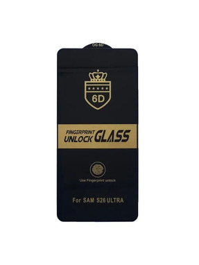 Захисне скло 5D Anti-static для Samsung S26 Ultra (OEM) глянсове Black