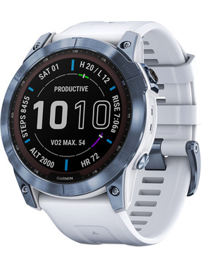 Смарт-годинник Garmin Garmin Fenix 7X 51mm Blue (010-02541-14/15)