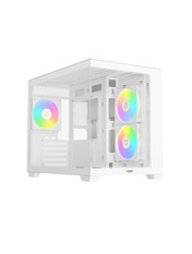 Корпус Ocypus Gamma C54 Без БЖ Micro-Tower Micro-Tower White (GAMMA-C54-WHD300XX-GL)