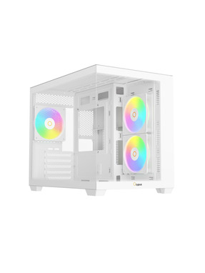 Корпус Ocypus Gamma C54 Micro-Tower White (GAMMA-C54-WHD300XX-GL)