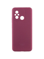 Чохол Silicone Case Full Camera (HC) для Xiaomi Redmi 15 (EU) Marsala Marsala (6941802735)
