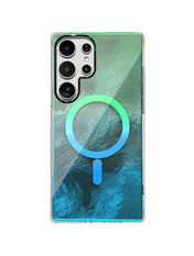 Чохол Shiny Mountain (MagFit) для Samsung Galaxy S938 S25 Ultra Green/Blue Green/Blue (6908751423)
