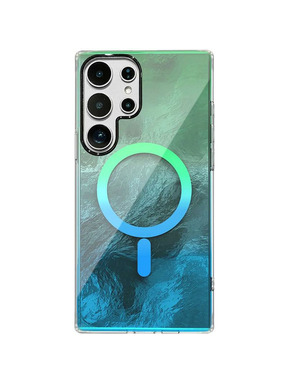 Чохол Shiny Mountain (MagFit) для Samsung Galaxy S938 S25 Ultra Green/Blue (6908751423)