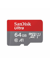 Карта пам'яті SanDisk microSDXC 64GB Class 10 UHS-I + SD-adapter Так 64 ГБ