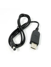 Кабель живлення Pino DU33 USB to DC 5.5*2.1mm Нет Black 1 1m Black (USB-DC5521)