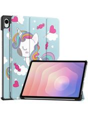 Чохол BeCover Smart Case Samsung Galaxy Tab S11 Різнобарвний Unicorn Unicorn (714656)