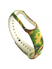 Pino Camouflage Mi Band 5/6/7 Зелений Camouflage green