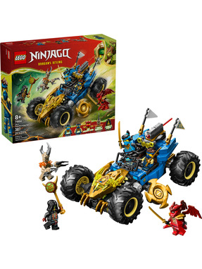 Lego Ninjago Автомобіль-трансформер Джея 387 деталей (71856)
