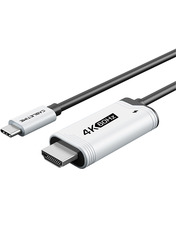 Кабель передачі відео CableTime CC17L Type-C (M) to HDMI (M) 2m Black (CC17L)