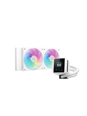 Кулер Deepcool Mystique 240 ARGB (R-LX240-WHDSNMCP-G-1) White
