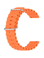 BeCover Wave Style (20mm) Huawei Watch GT 3 (42mm) Помаранчевий Orange