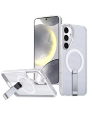 Чохол Breeze with MagSafe stand для Samsung Galaxy S26+ Transparent Transparent (6938517204)