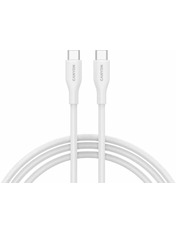 Кабель синхронізації Canyon  CC60SC10Type-C to Type-C White 60W 1m White (CNS-CC60SC10W)