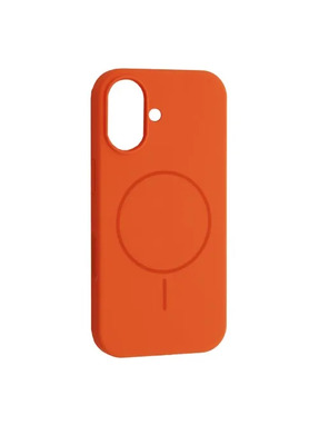 Чохол Silicone Case with MagSafe для Apple iPhone 17 Orange (6903528174)