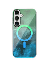 Чохол UAG Copy Shiny Mountain (MagFit) для Samsung Galaxy S25 FE S731 Green/Blue Green/Blue (6928751304)