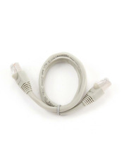 Мережевий патч-корд Cablexpert Cat.6 UTP Сріблястий Silver 0.25 0,25m Silver (PP6U-0.25M)