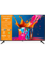 Телевізор OzoneHD N93 43" Smart TV Black (43FSN93T2) 43" Так Full HD (1920x1080) Black