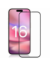 Захисне скло BeCover для Apple iPhone 16 Black глянсове (712122)