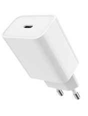 Мережевий зарядний пристрій Jellico C8 Відсутній (1 USB-C) 20W White (RL067192) 1 USB-C 20 White