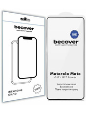 BeCover 10D для Motorola G17 / G17 Power BOX Глянсова глянсове (715138) Black