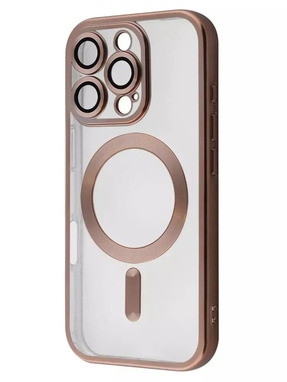 Чохол Metal Matte Case with Magnetic Ring для Apple iPhone 16 Pro Max Desert Titanium (6925741038)