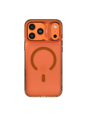 Чохол Kajsa Trans-Shield with MagSafe B-Ring для Apple iPhone 17 Pro Orange (6938017452)