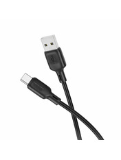 Кабель синхронізації Borofone BX113 USB to Type-C Black 18W 1m Black Ні 1
