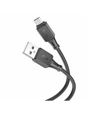 Кабель синхронізації Hoco X101 Assistant USB to microUSB 12W 1m Black