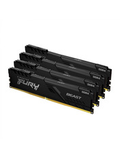 Оперативна пам’ять Kingston FURY Beast DDR4 64GB (kit 4*16GB) 3200MHz (KF432C16BB1K4/64)