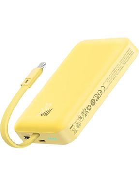 Павербанк Baseus Magnetic Mini 1xUSB-C 30W 10000mAh Cream (P1002210BY23-00)