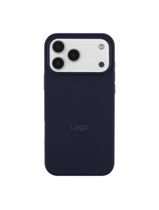 Чохол Silicone Silicone Full Case Open Cam для Apple iPhone 17 Pro Max Dark Blue