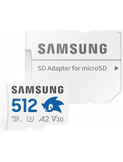Карта пам'яті Samsung Pro Plus Sonic the Hedgehog 512 ГБ microSDXC 512GB UHS-I U3 + SD-adapter (MB-MD512SA/LC1)