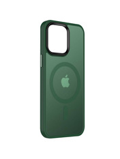 Чохол Metal Buttons MagSafe Colorful для Apple iPhone 13 Green