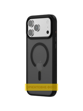 Чохол Metal Buttons Magsafe для Apple iPhone 17 Black
