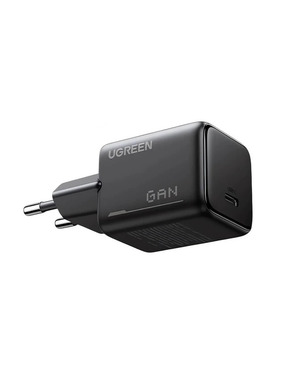 Мережевий зарядний пристрій Ugreen X517 (1 USB-C) 25W + кабель Type-C to Type-C Black (UGR-75103)