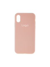 Чохол Silicone Case Full Size (AA) для Apple iPhone X/XS Grapefruit Grapefruit (6937102845)