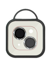 Захисне скло інше Metal Shine для Apple iPhone 15 (6.1") / 15 Plus (6.7") Глянсова BOX глянсове Silver