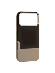 Чохол Two different leather Case MagSafe для Apple iPhone 17 Pro Max Clay