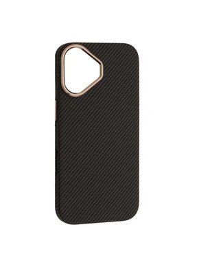 Чохол CARBON Style MagSafe для Apple iPhone 17 Black (6934178250)