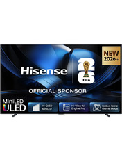 Телевізор Hisense U7SE Black Так 4K UHD (3840х2160) 100 100" Smart TV Black (100U7SE)
