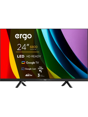 Телевізор Ergo S6800 яHD Ready 24" Black Так 24" Smart TV Black (24JHS6800)