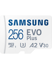 Карта пам'яті Samsung Evo Plus microSDXC 256GB Class 10 + SD-adapter 256 ГБ Class 10 Так