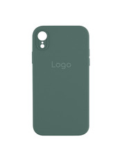 Чохол Silicone Case Square Full Camera для Apple iPhone XR Pine Green Pine Green (6947103825)