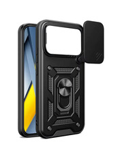 Чохол BeCover Military для Poco F8 Pro Black Black (715402)