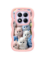 Чохол TPU Cloudy Pictures для Xiaomi Redmi Note 14 Pro 5G / Poco X7 Kittens