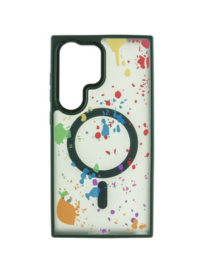 Чохол Flush with Magnetic Fit для Samsung Galaxy S928 S24 Ultra Dark Green (6947102853)